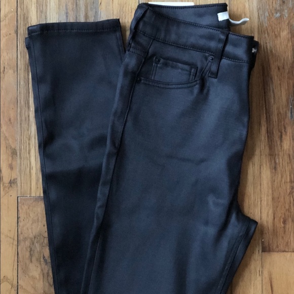 H&M Pants - 🥂🥂SOLD 🥂🥂High waisted Slim leg leather pants